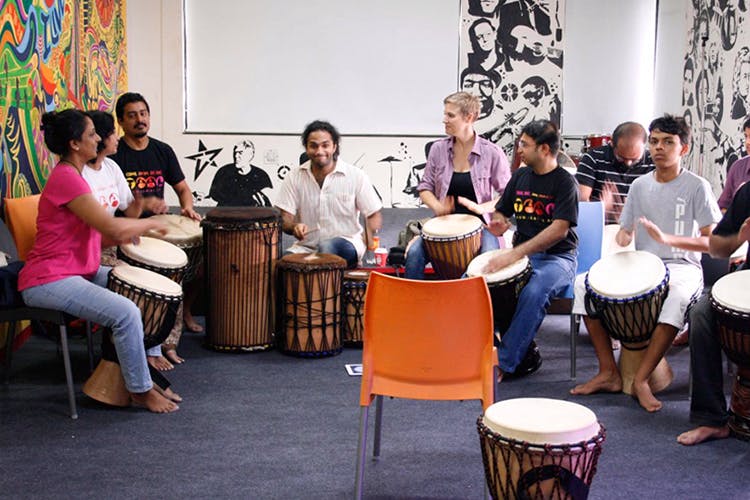 Learn West African Djembe the Traditional Way with Taal Inc
