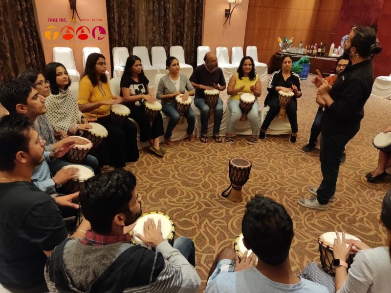 Communicate an objective powerfully with a Drum Circle